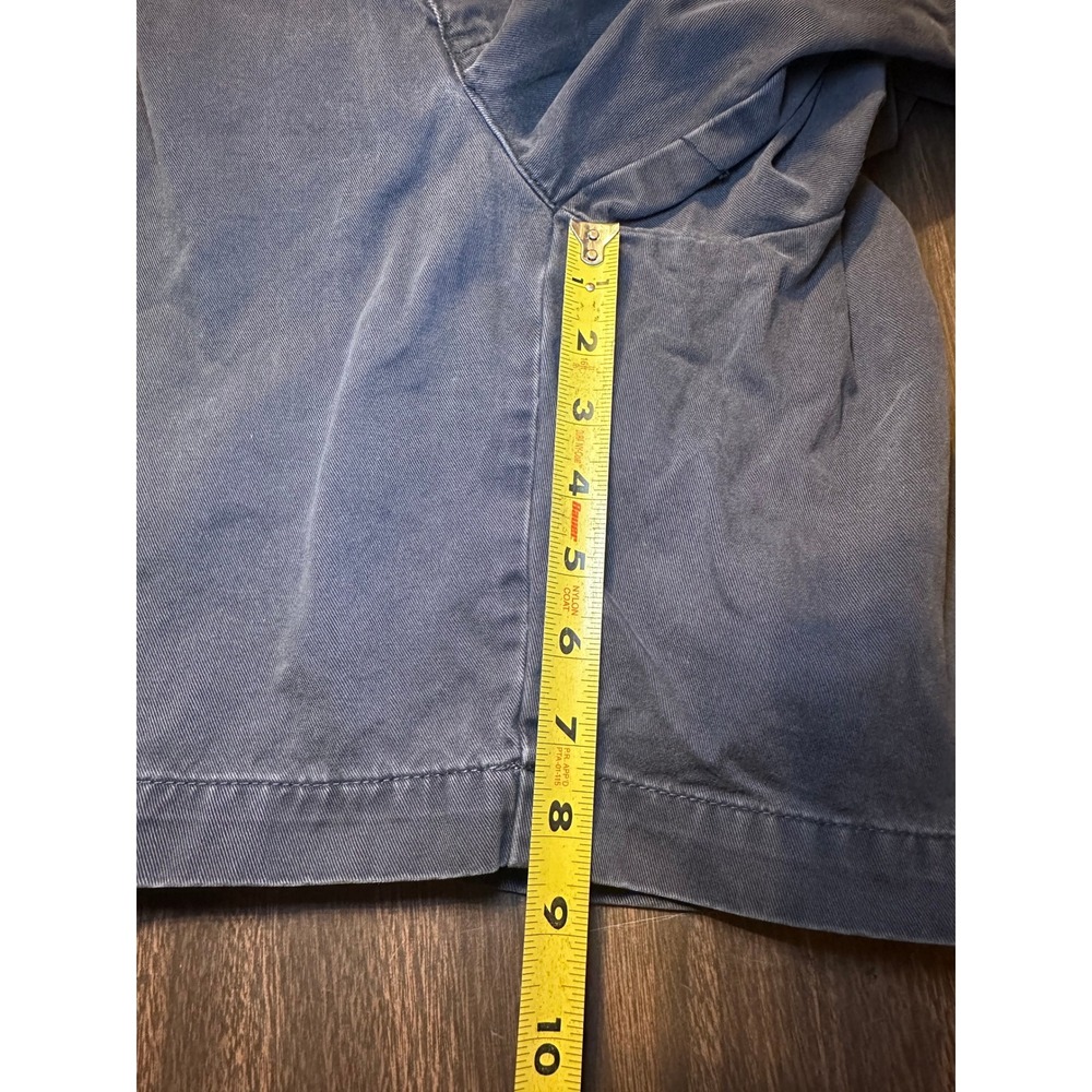 Polo Ralph Lauren Tyler‎ Short Mens Size 40 CHARCOL Pleated Cotton Casual Shorts - Picture 11 of 11